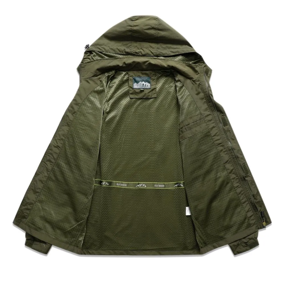 Amédée™ | Waterproof Hooded Windbreaker Jacket