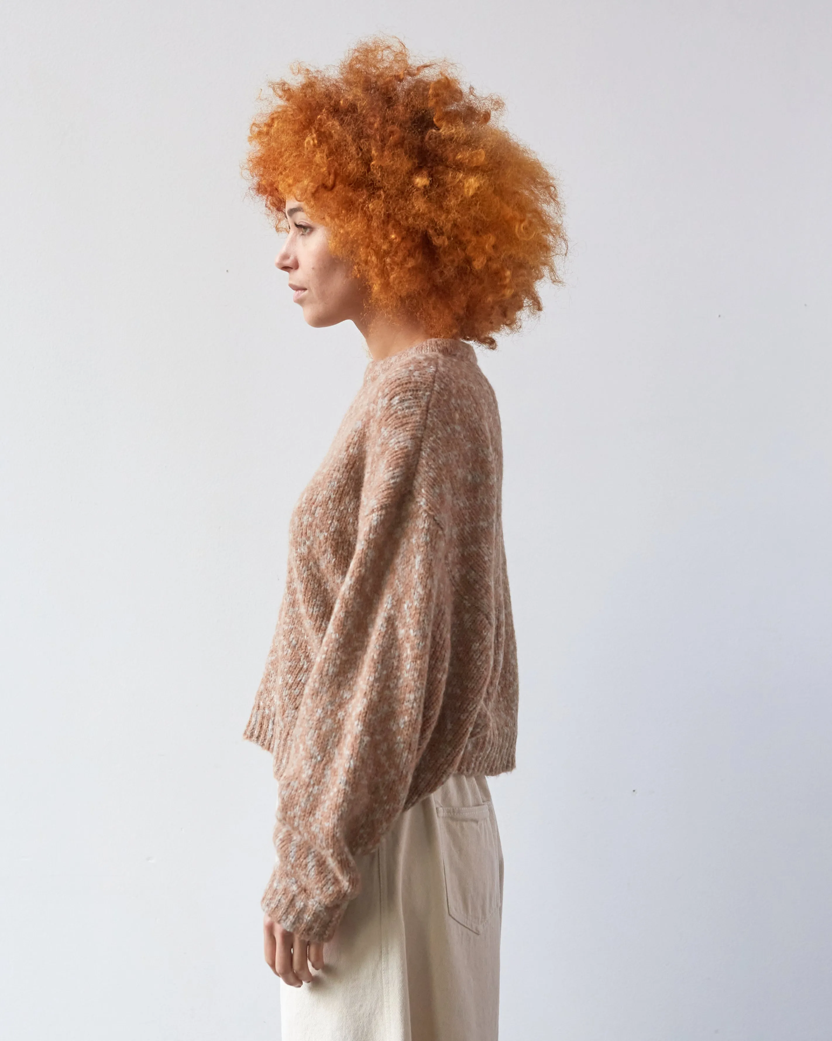 Atelier Delphine Balloon Sleeve Sweater, Bambi