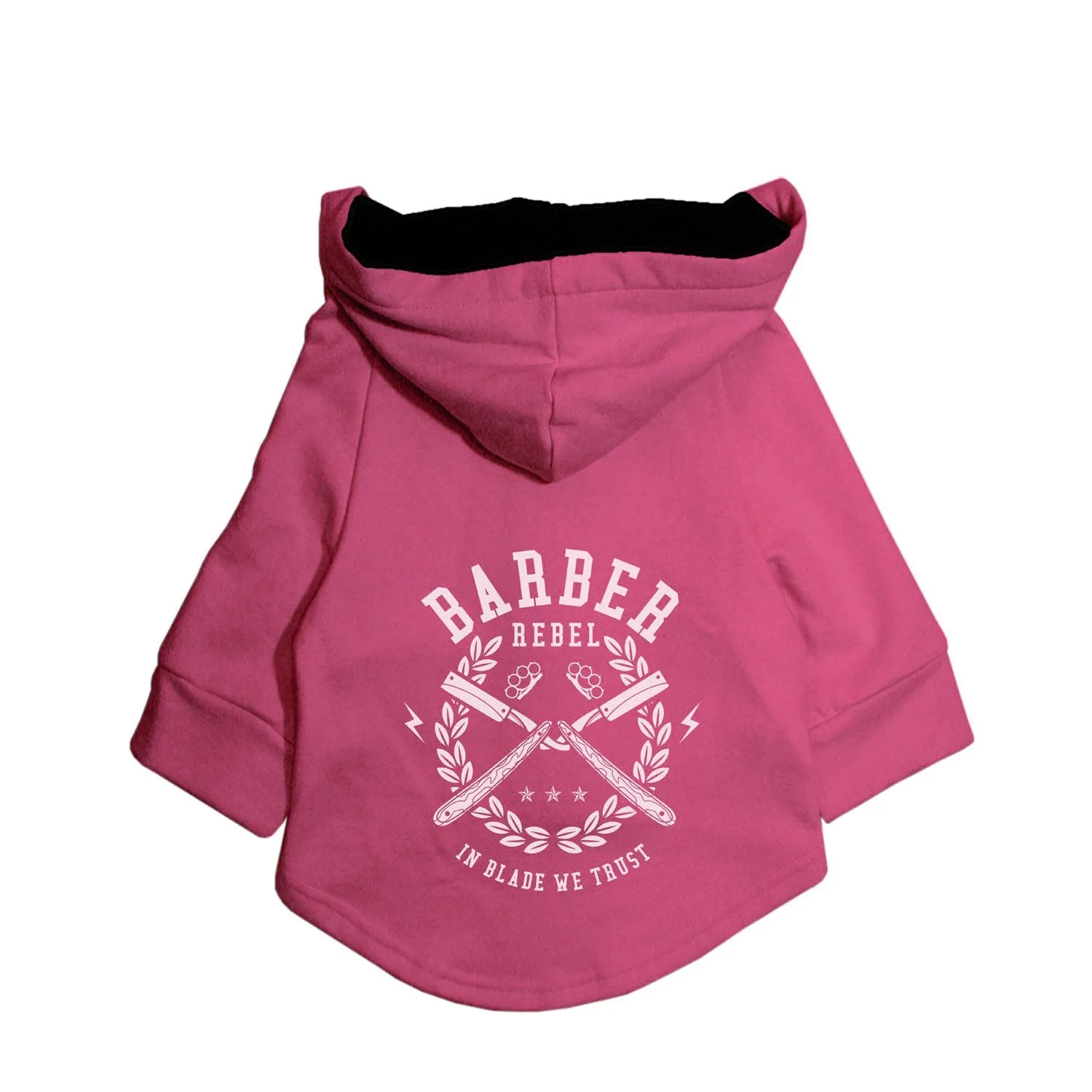 Barber Rebel Dog Hoodie Jacket