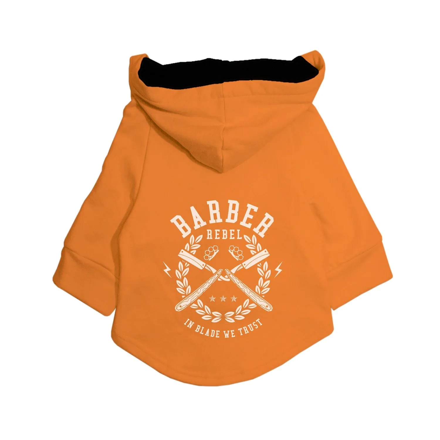 Barber Rebel Dog Hoodie Jacket