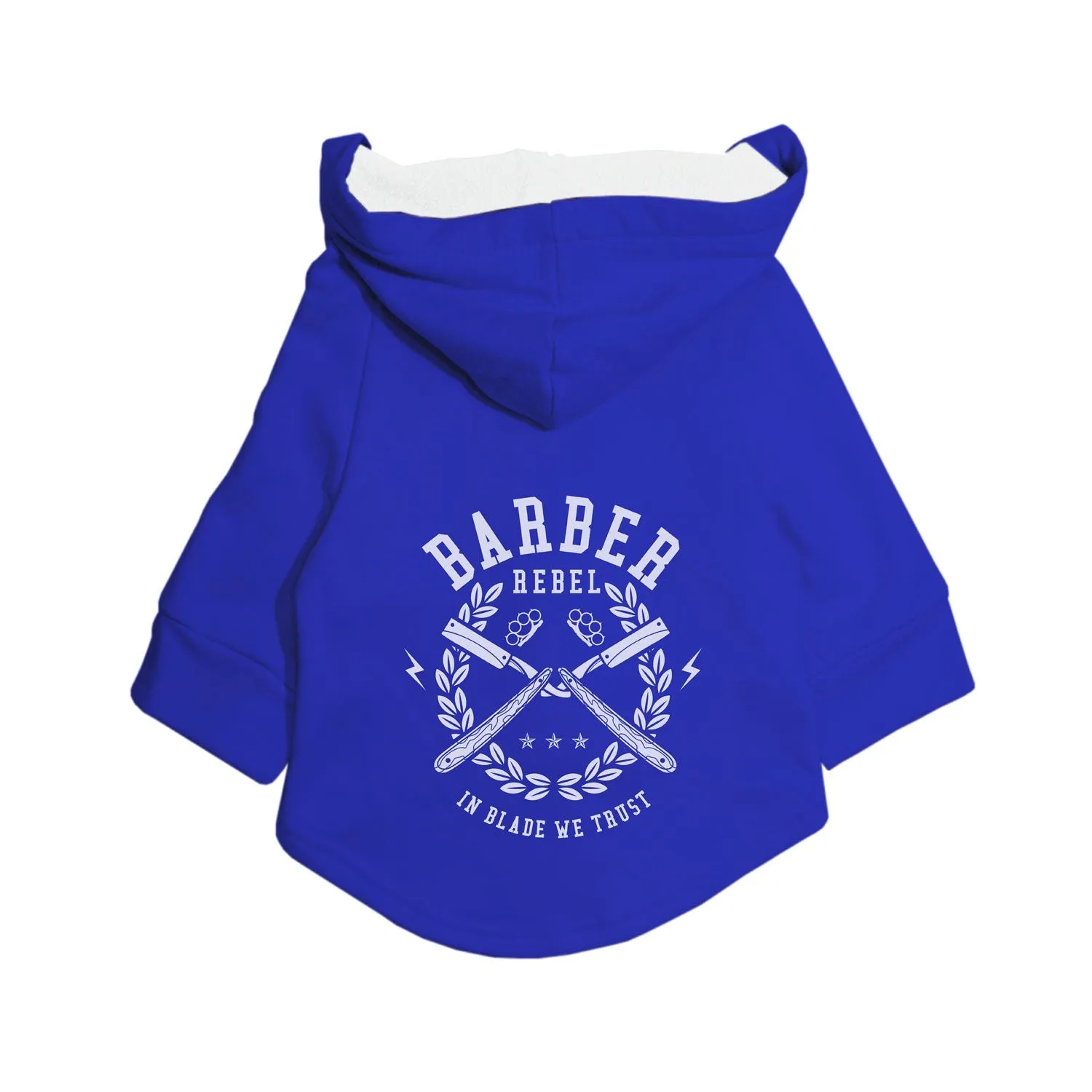 Barber Rebel Dog Hoodie Jacket