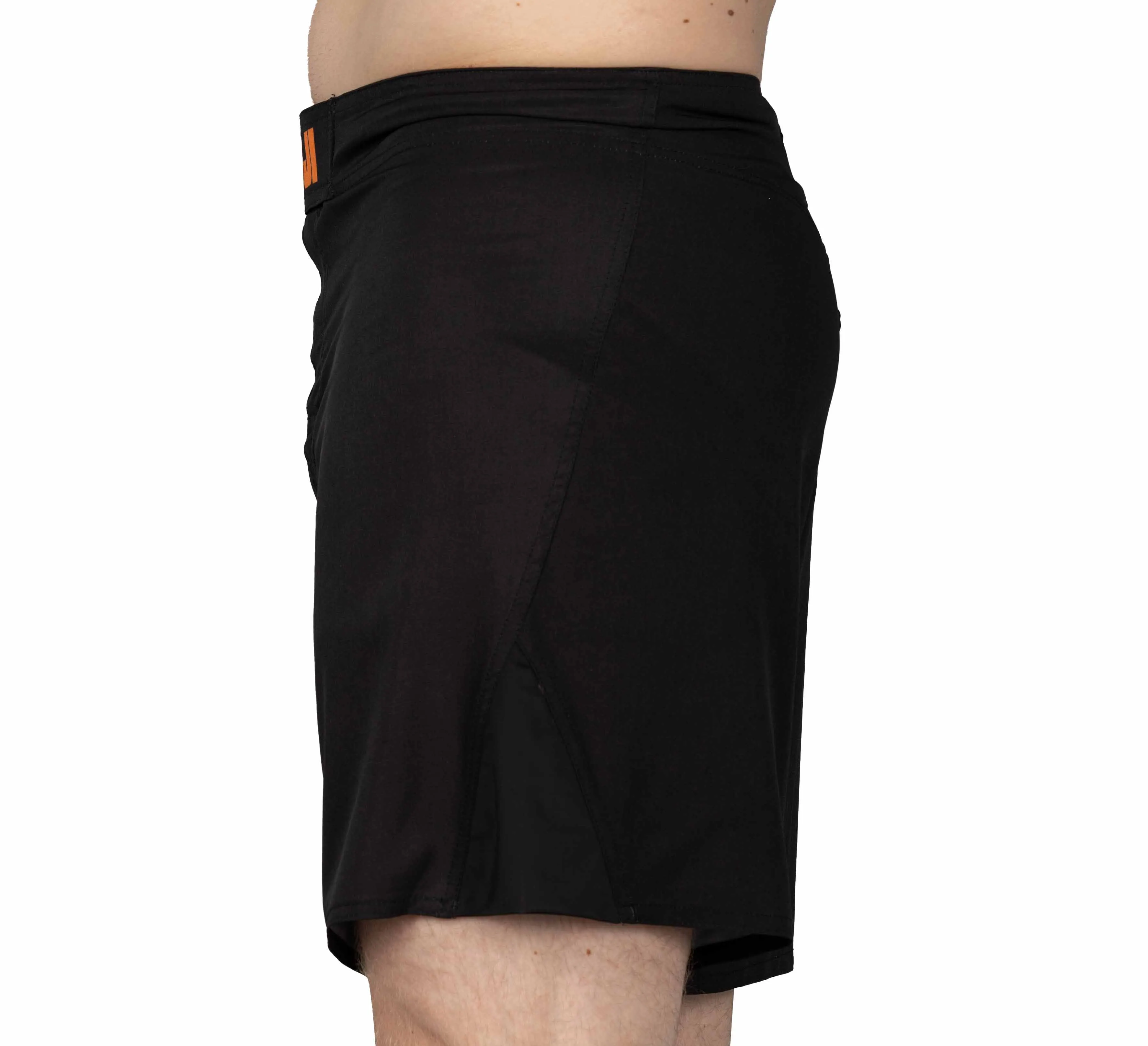 Baseline Fight Shorts Black/Orange