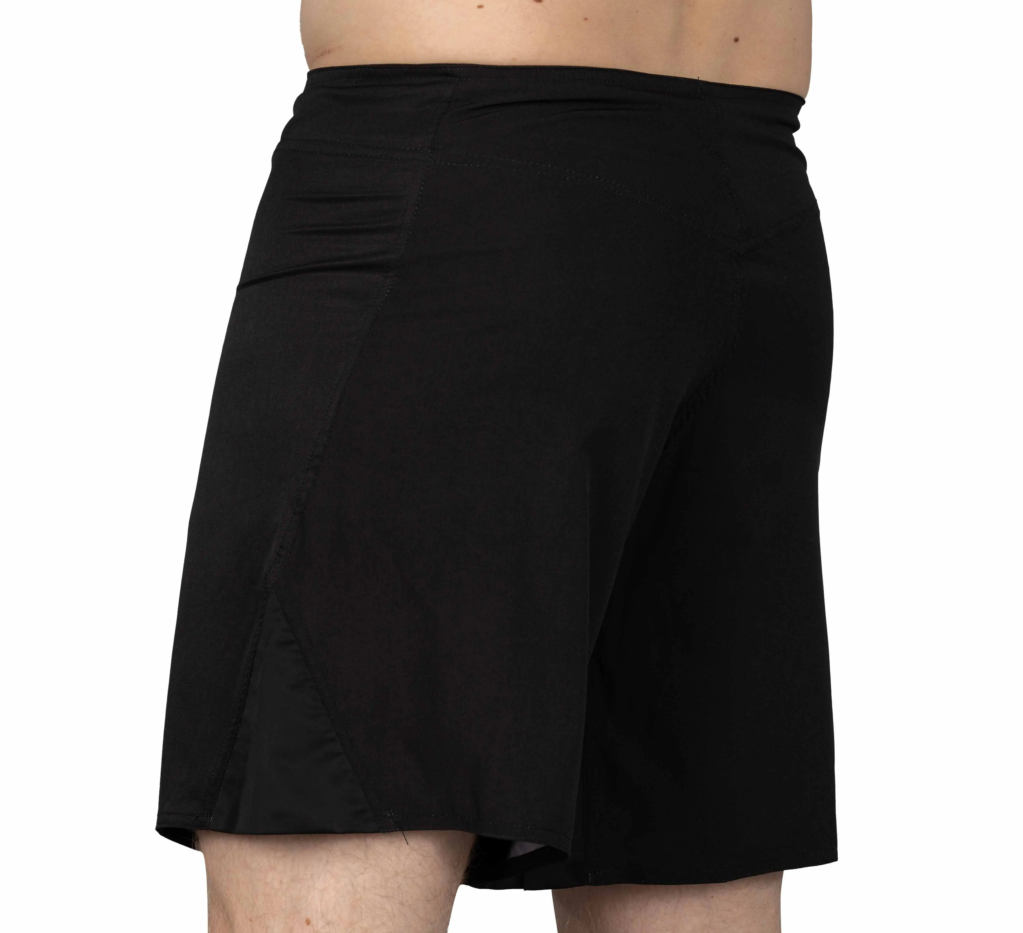 Baseline Fight Shorts Black/Orange