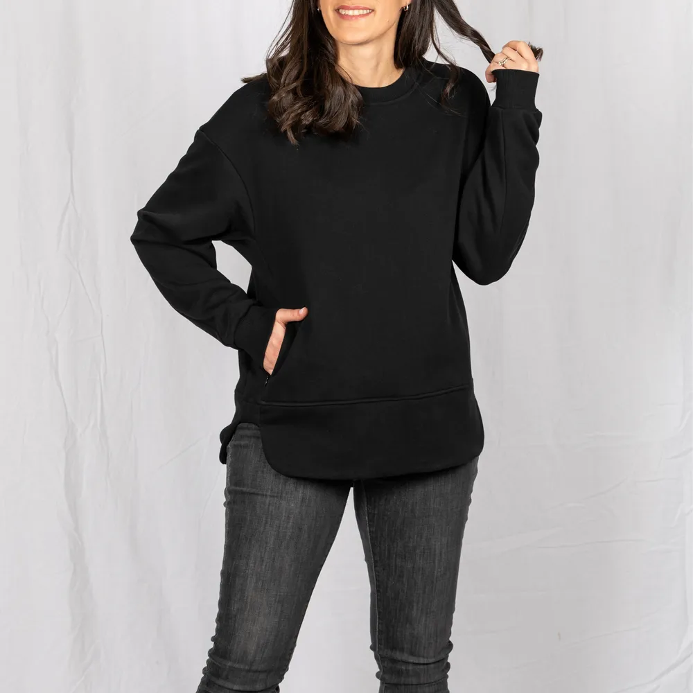 Beatrix Hidden Pocket Pullover and Travel Sweatshirt