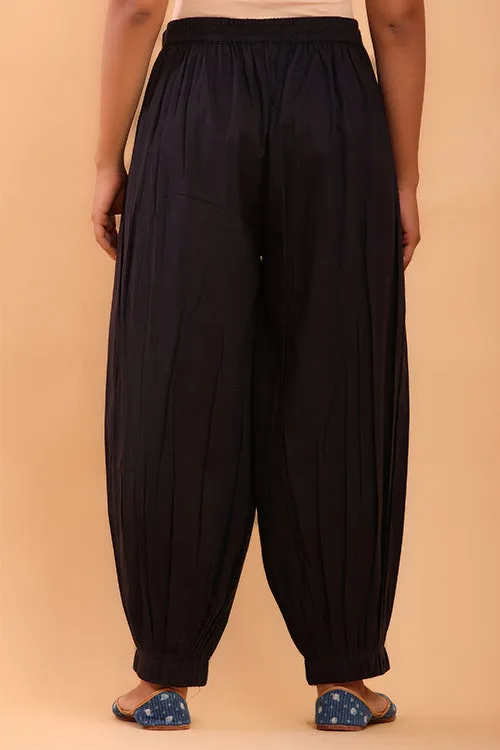 Black Afghani Pant