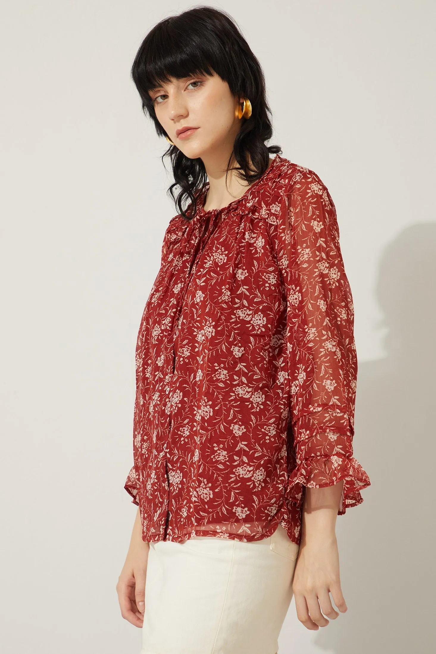 Bohera Francisca Floral Shirt