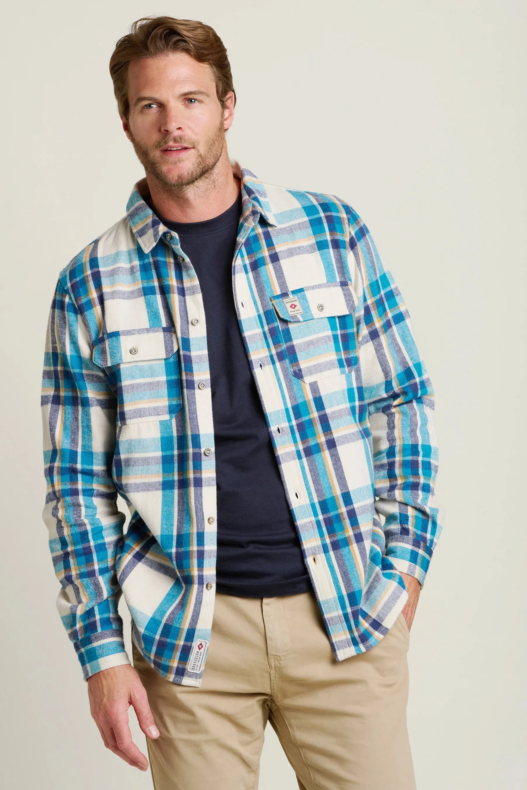 Brakeburn XXL Check Overshirt