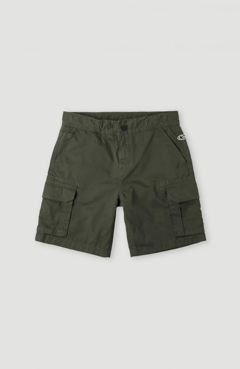 Cali Beach Cargo Shorts | Military Green