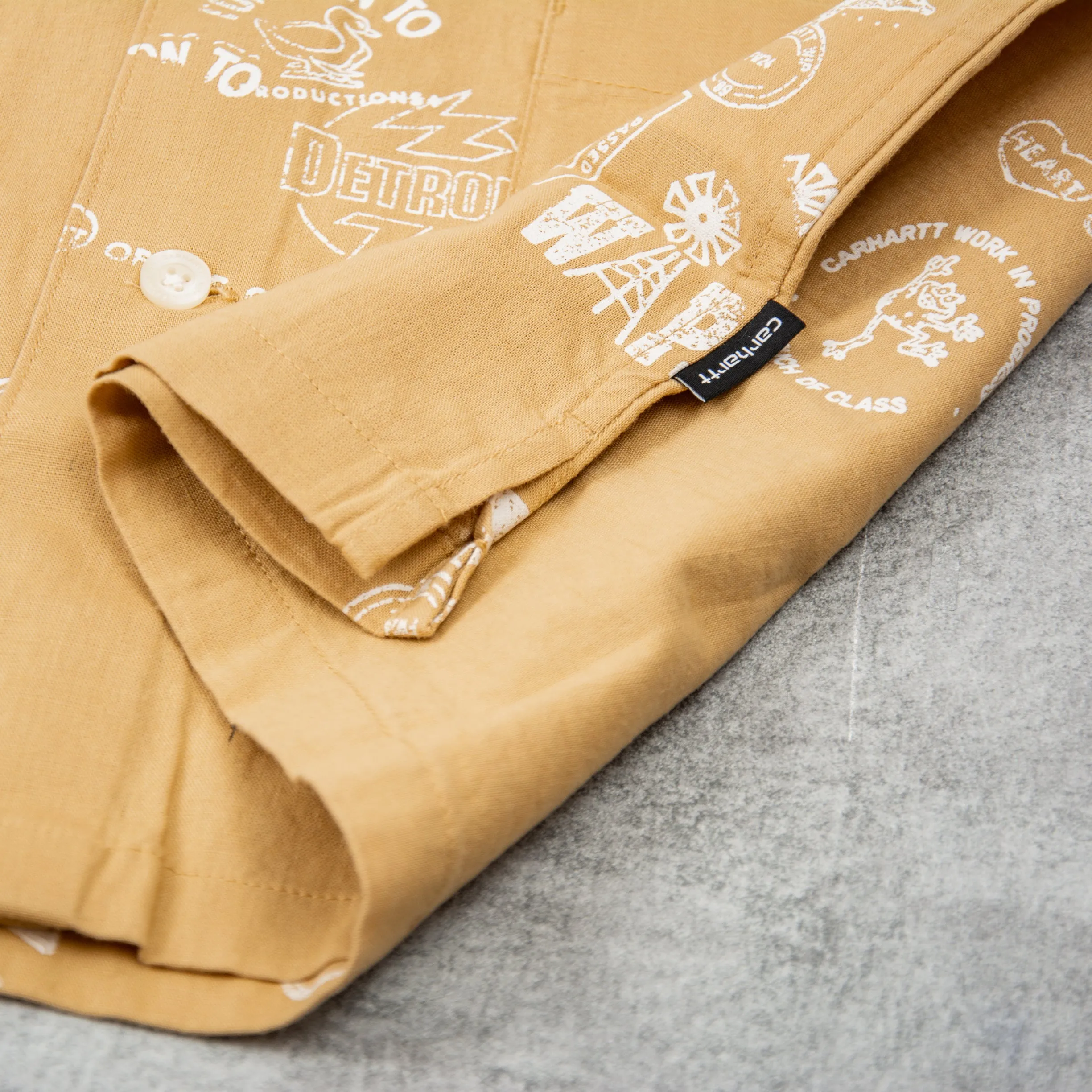 Carhartt WIP Stamp Shirt - Bourbon