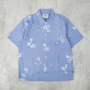 Carhartt WIP Stamp Shirt - Charm Blue