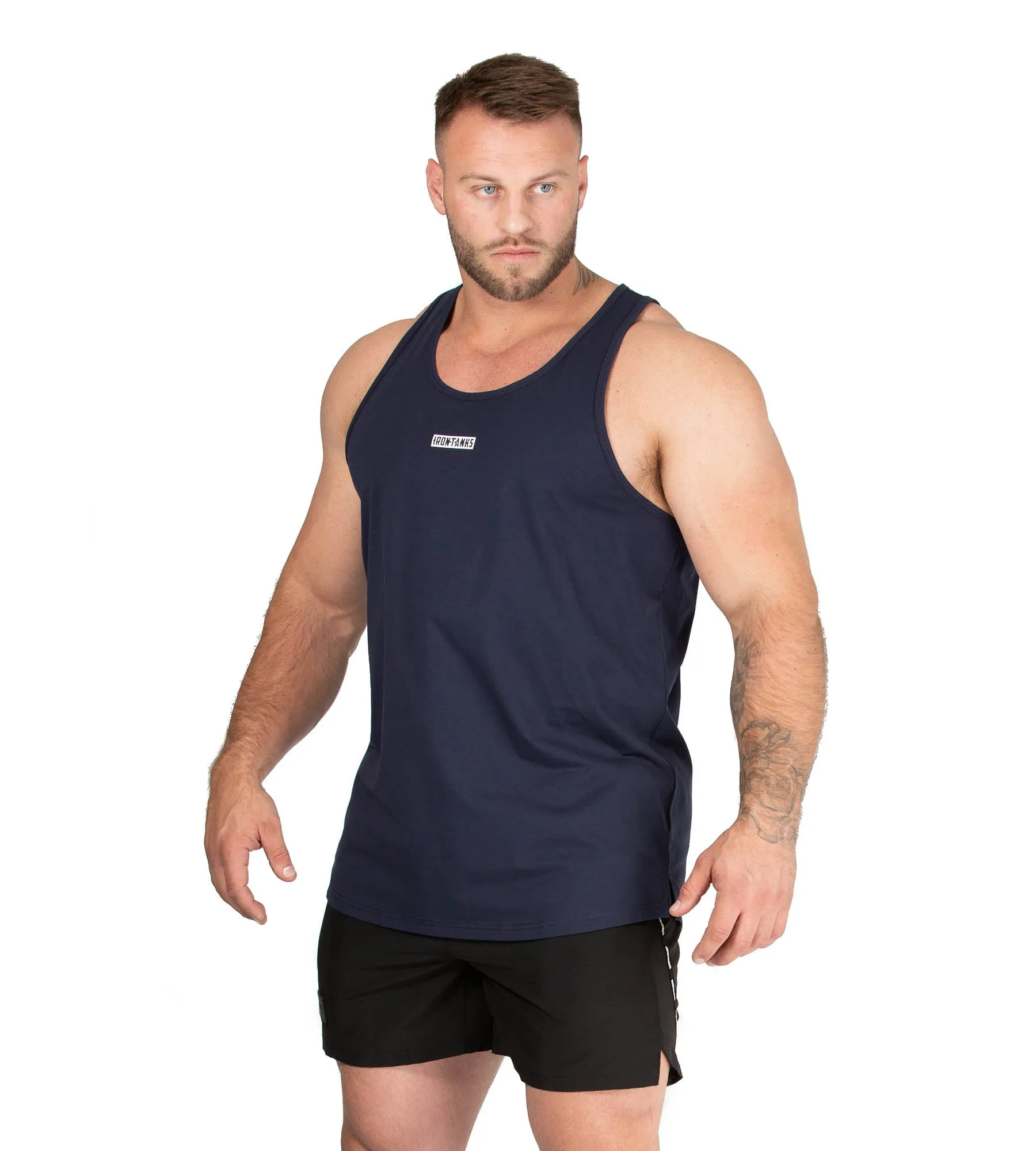 Classic Muscle Singlet - Navy