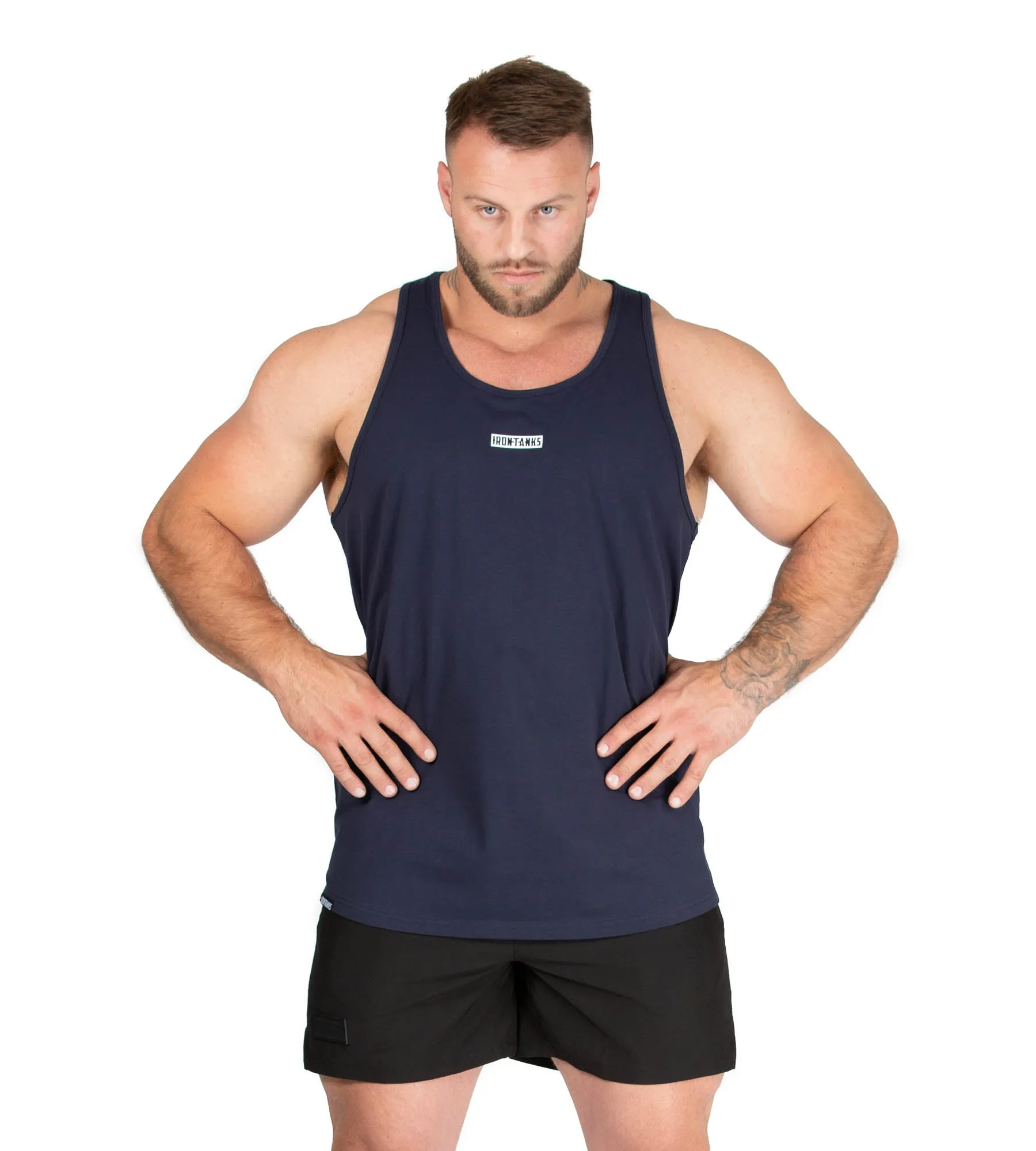 Classic Muscle Singlet - Navy