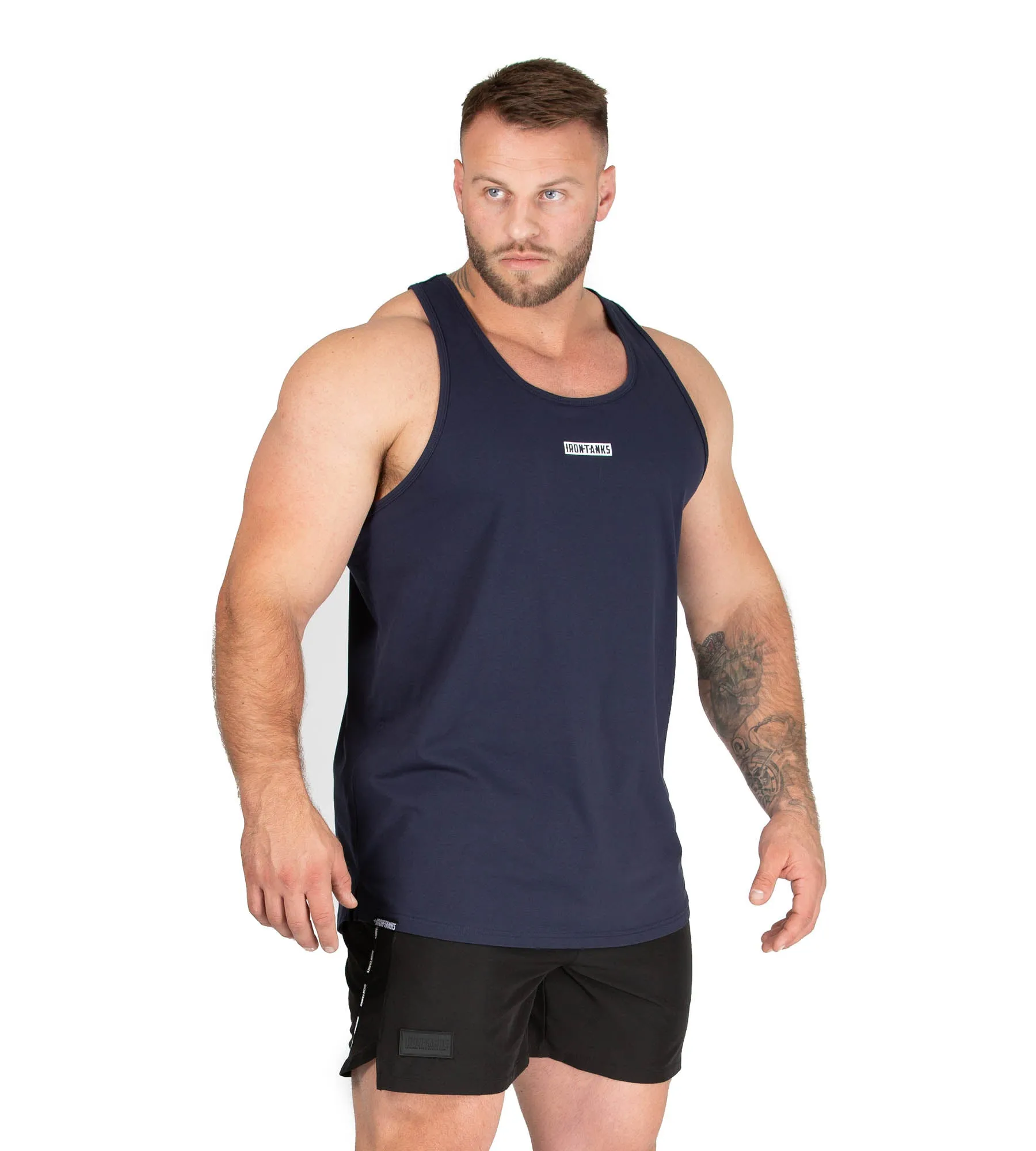 Classic Muscle Singlet - Navy