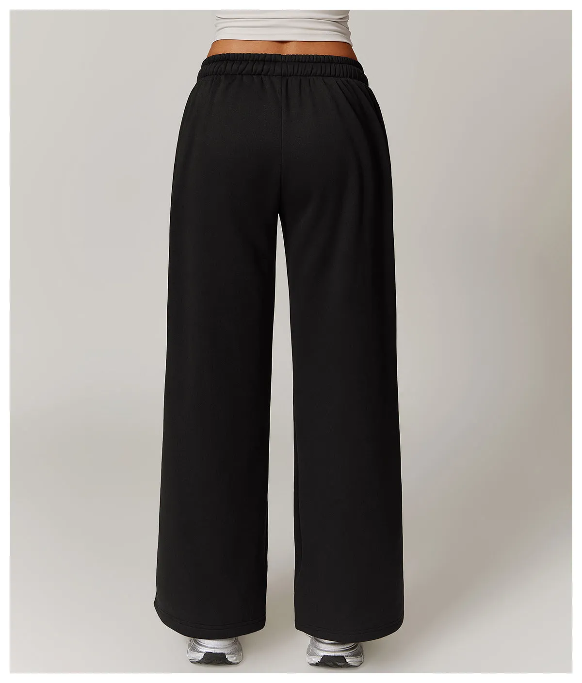 Cozy Fleece-Lined Relaxed Fit Sweatpants