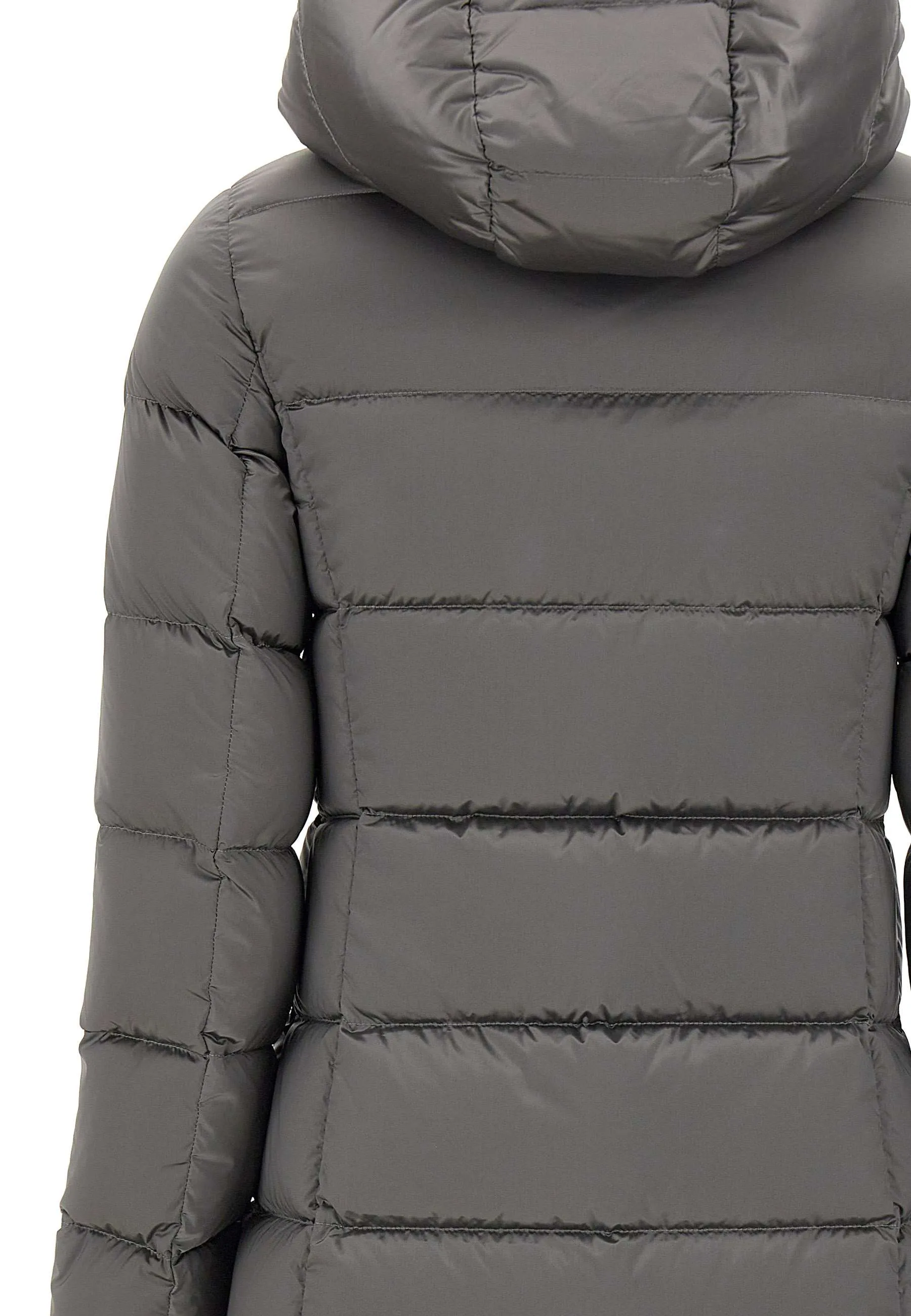 Deluxe Down Jacket in Dark Pearl Grey