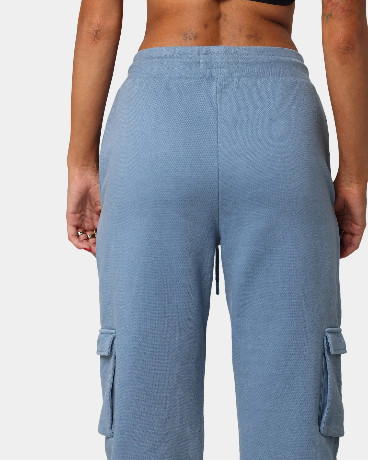 EN ES Women's All Mighty Track Pants Cornflower Blue