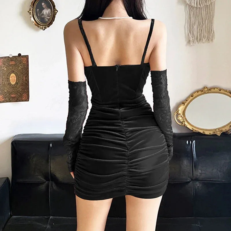 Flytonn-Christmas Outfits New Year's Eve Dress Night Out Club Dresses cute winter outfits Lidia Corset Mini Dress