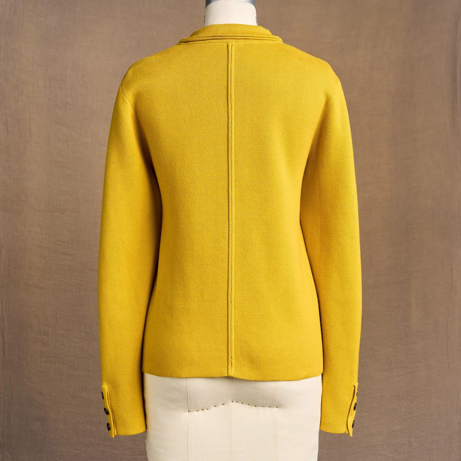 Gold Rush Sweater Blazer