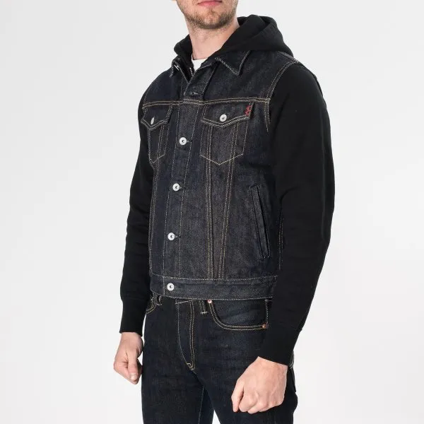 Iron Heart IH-526SV Indigo 21oz Selvedge Denim Vest