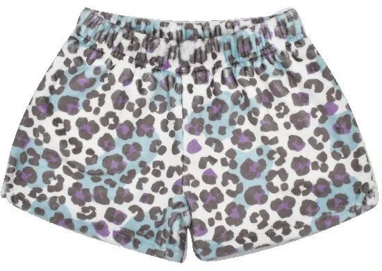 Iscream Snow Leopard Plush Shorts