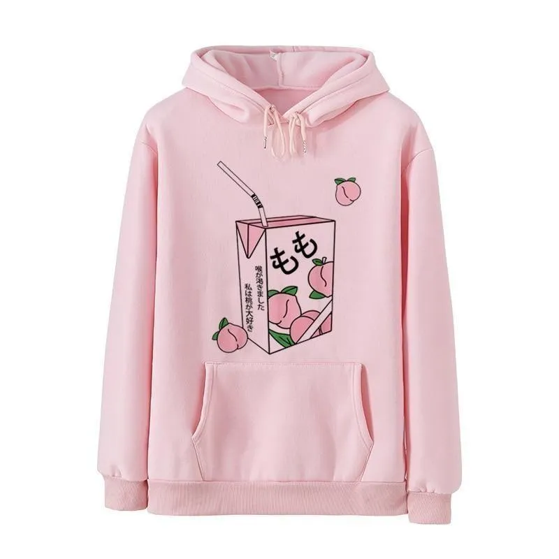 Japanese Peach Milk Hoodie