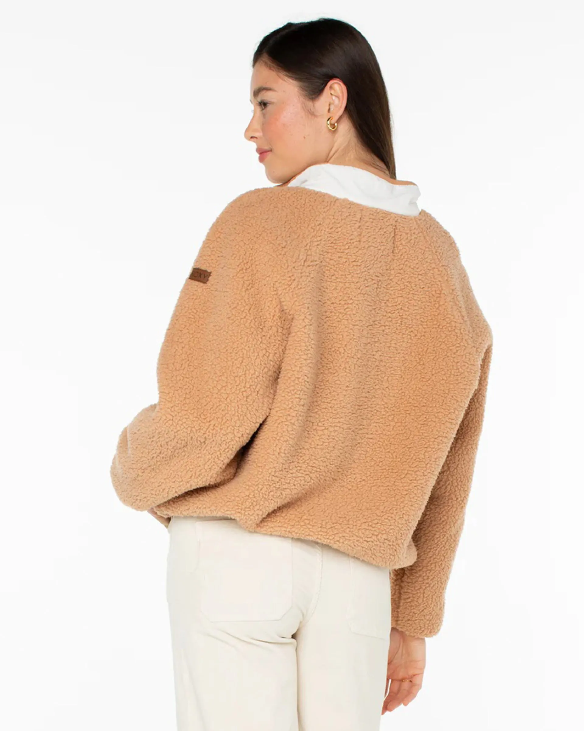 Kipsie Solid Fleece Sweater