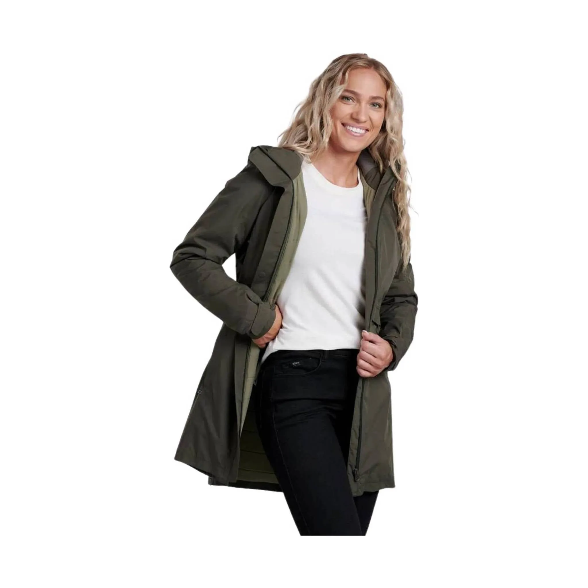 Kuhl Women's Stretch Voyagr Insulated Jacket - Black Olive