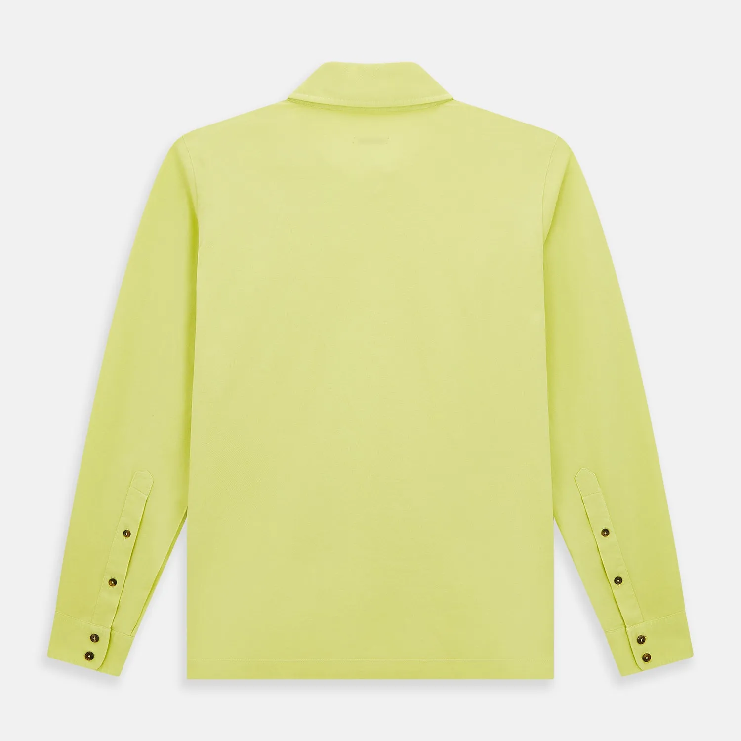 Lime Green Rugby Polo Shirt