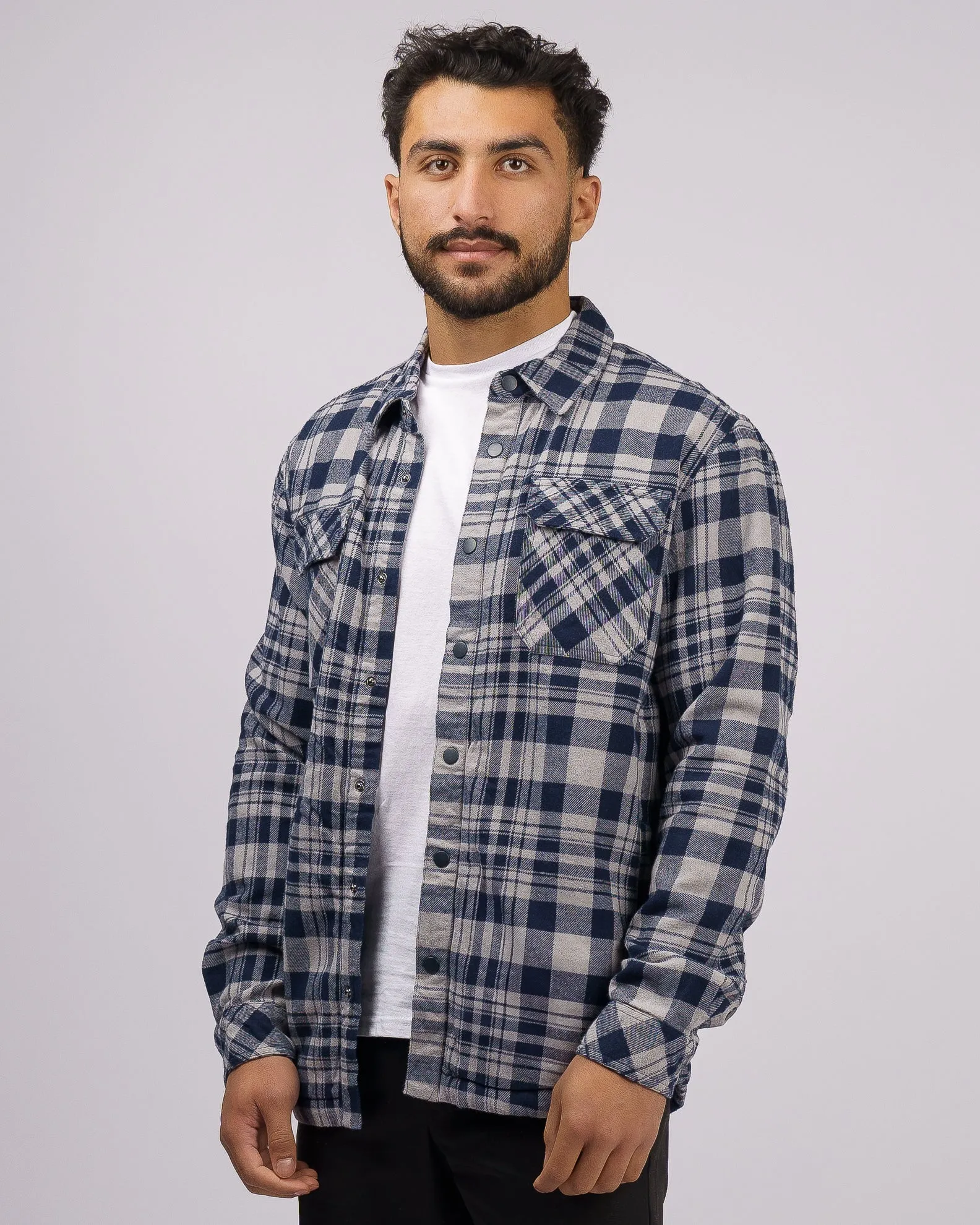 Lines L/S Flannel Jacket