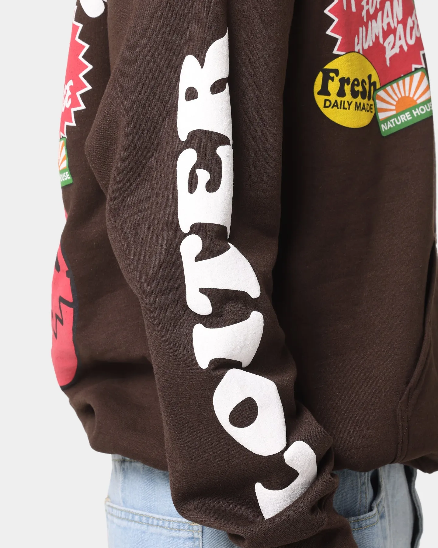 Loiter Cherry Bomb Hoodie Brown