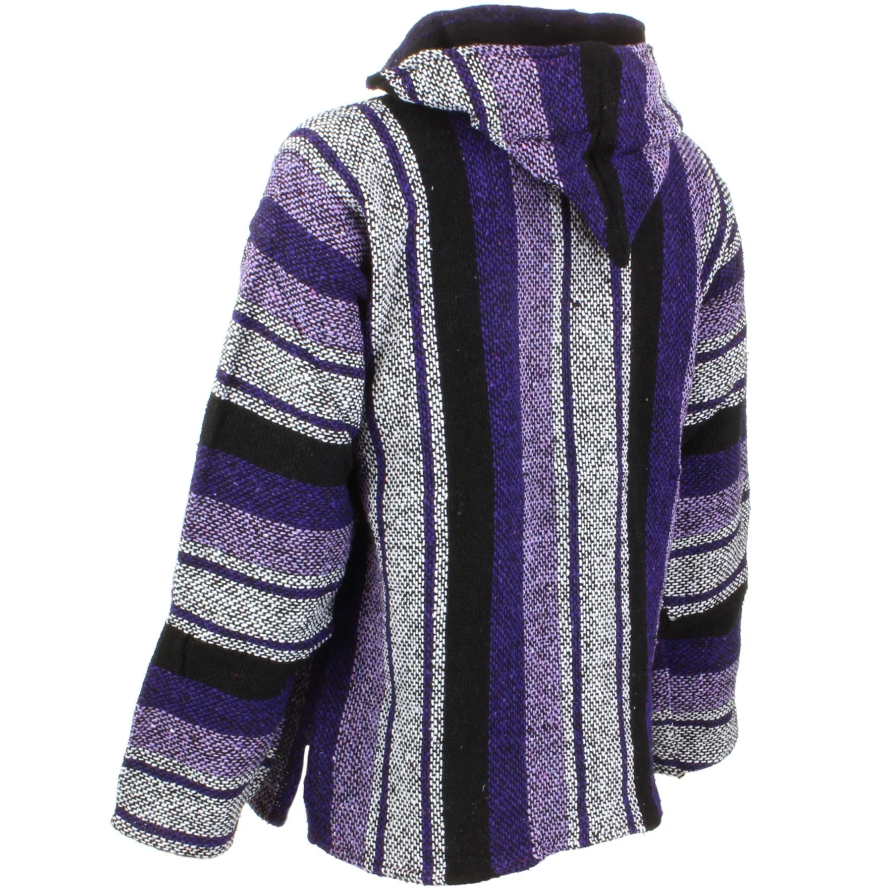 Mexican Baja Jerga Hoody - Lavender