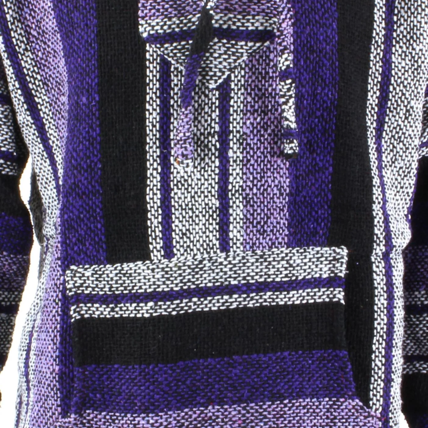 Mexican Baja Jerga Hoody - Lavender