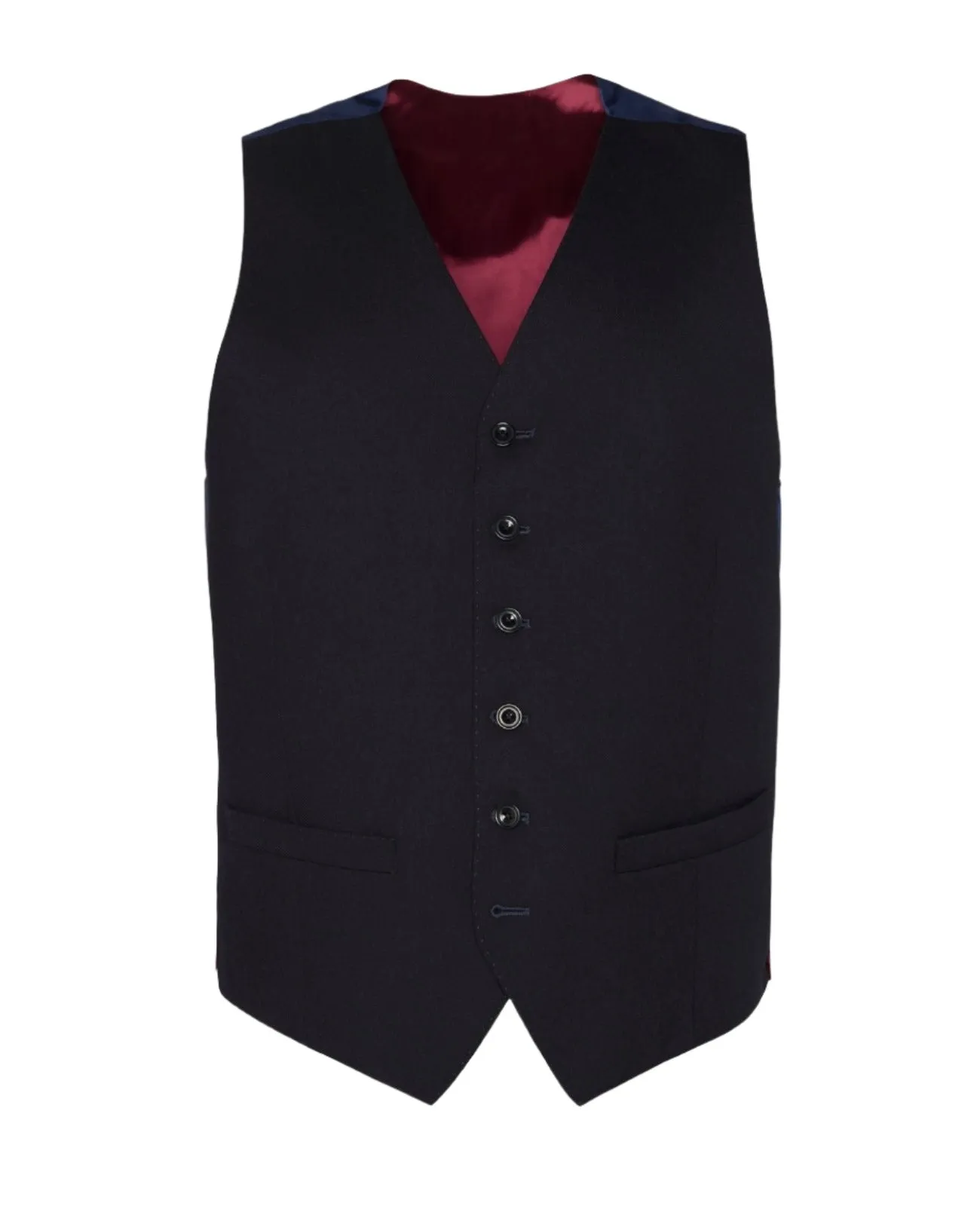 Mix & Match Plain Wool Waistcoat