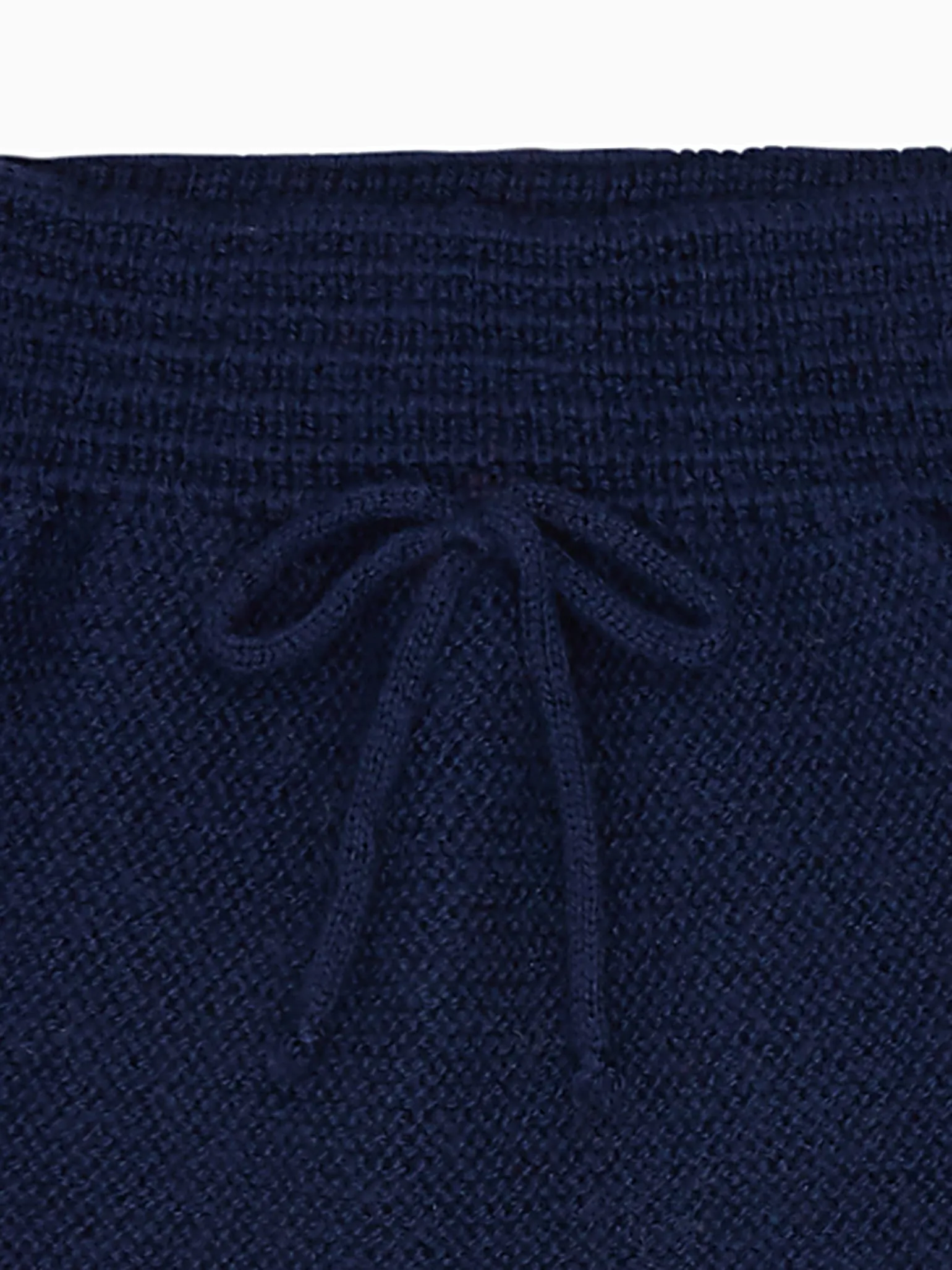 Navy Augusto Merino Baby Trousers