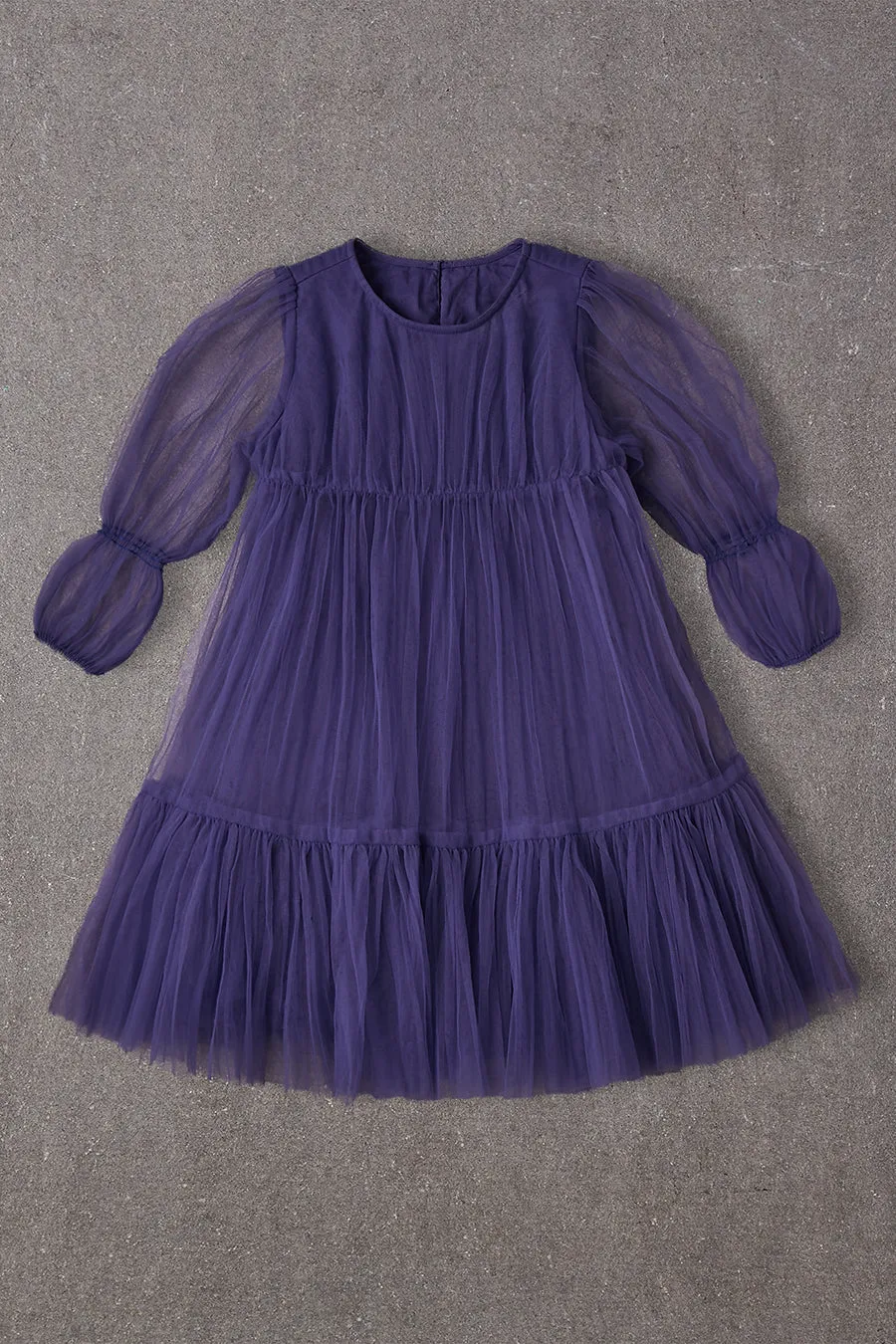 Nellystella Alice Girls Dress - Ink (Size 14 left)