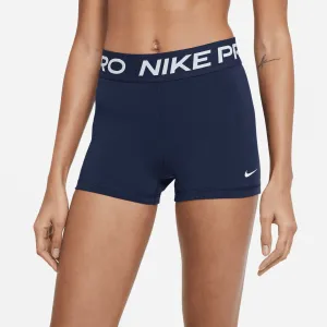 Nike Pro Women's Navy 3-Inch Shorts