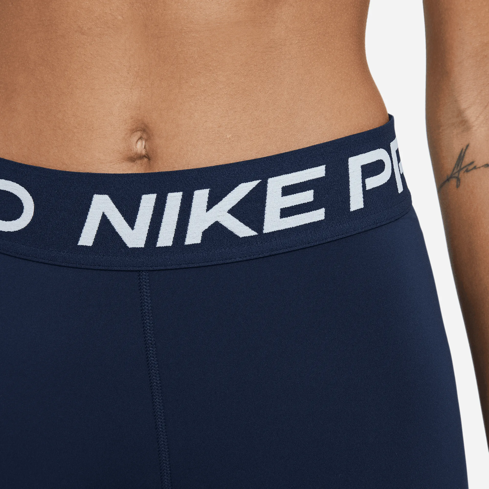 Nike Pro Women's Navy 3-Inch Shorts