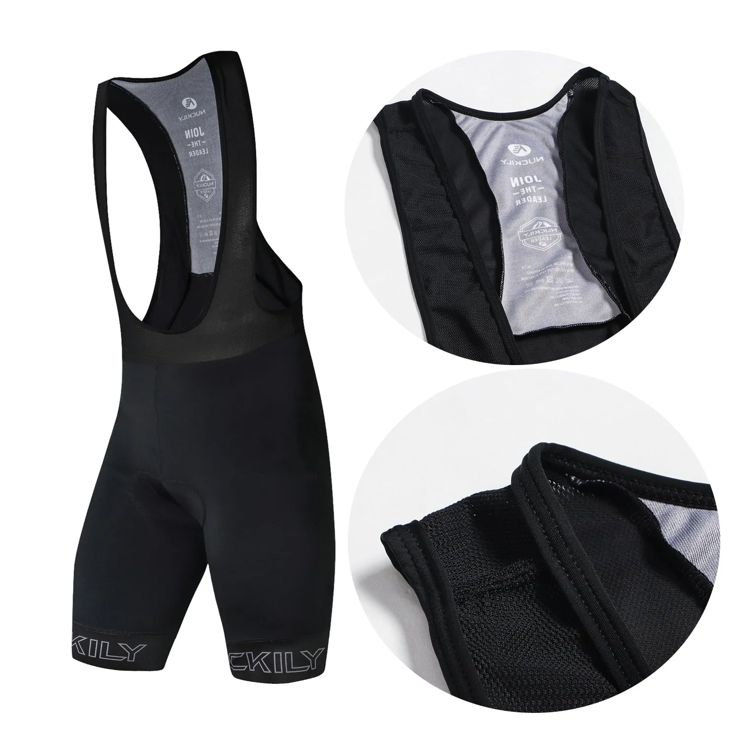 Nuckily Mycycology MV001 Gel Padded Cycling Bib Shorts