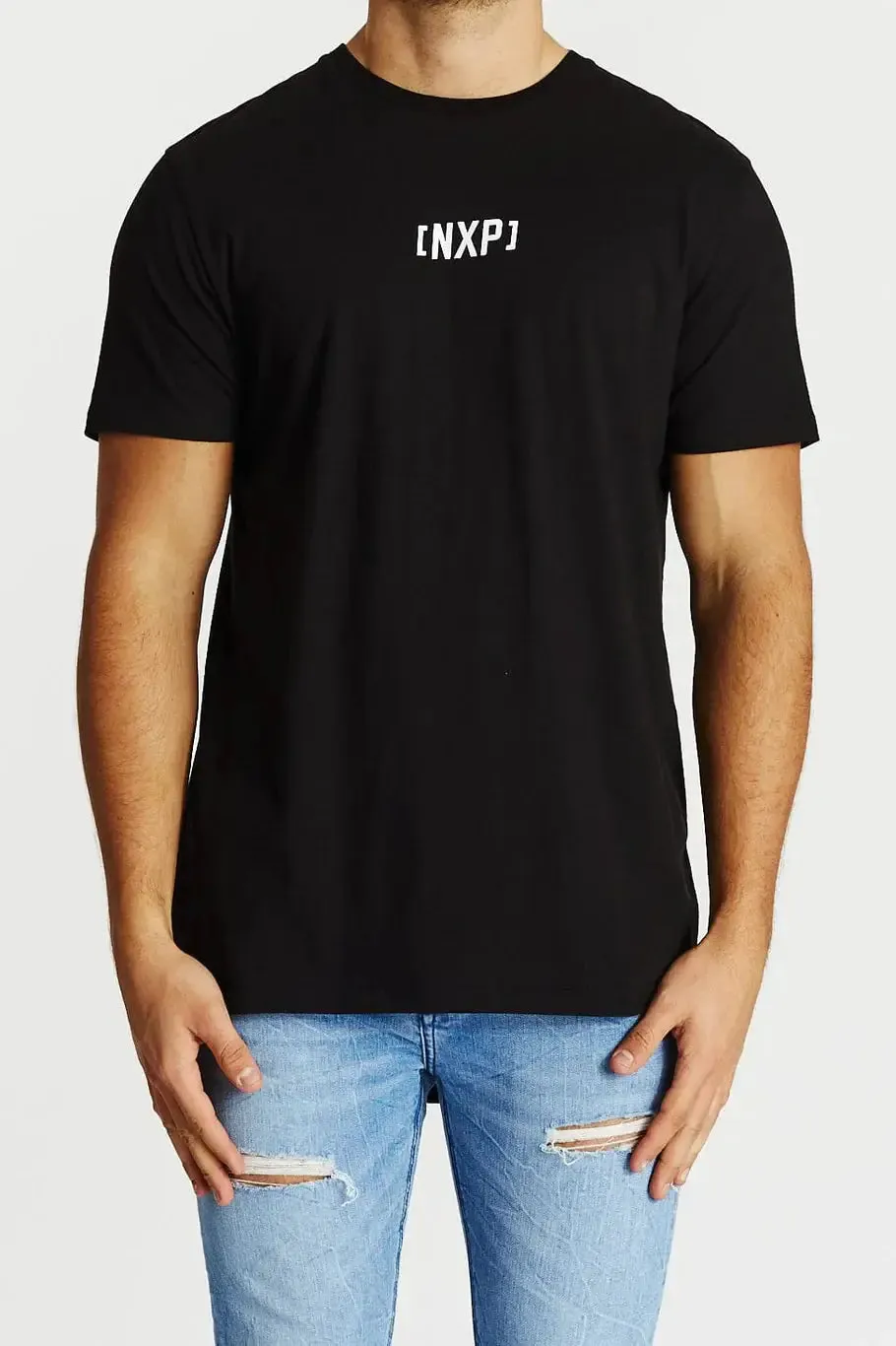 Nxp rundown cape back tee