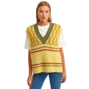 OXXO -  Knitted Detailed  Vest Sweater