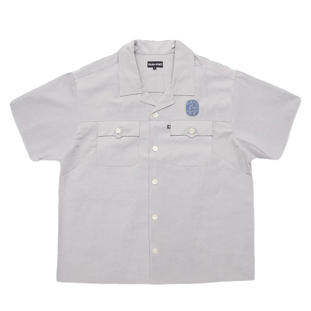 Pass~Port - Cowpoke Casual Shirt Silver