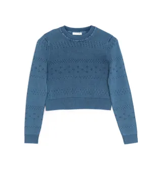 Rag & Bone - Khendra Crew in Blue