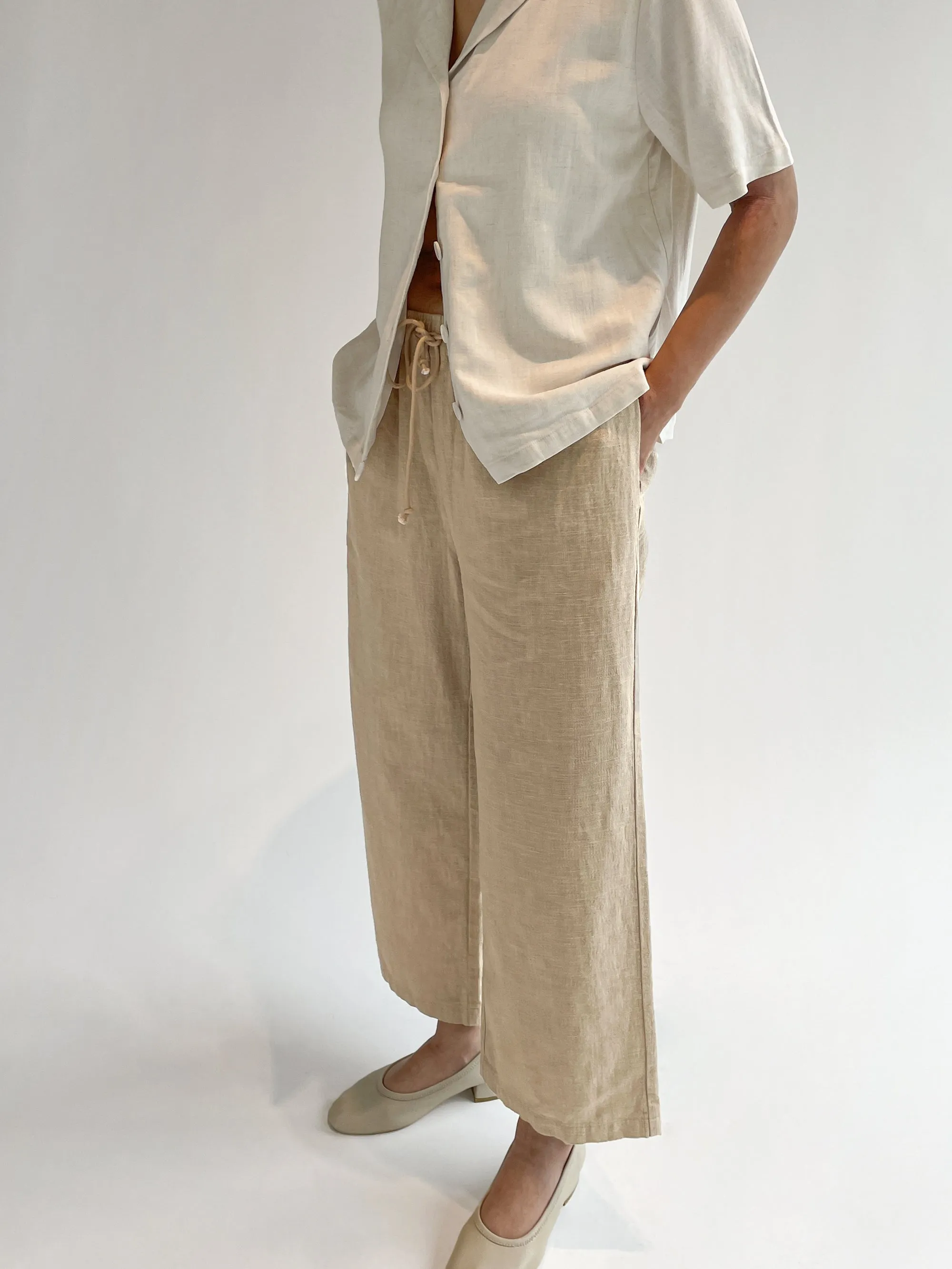 RAMIE COTTON PANT