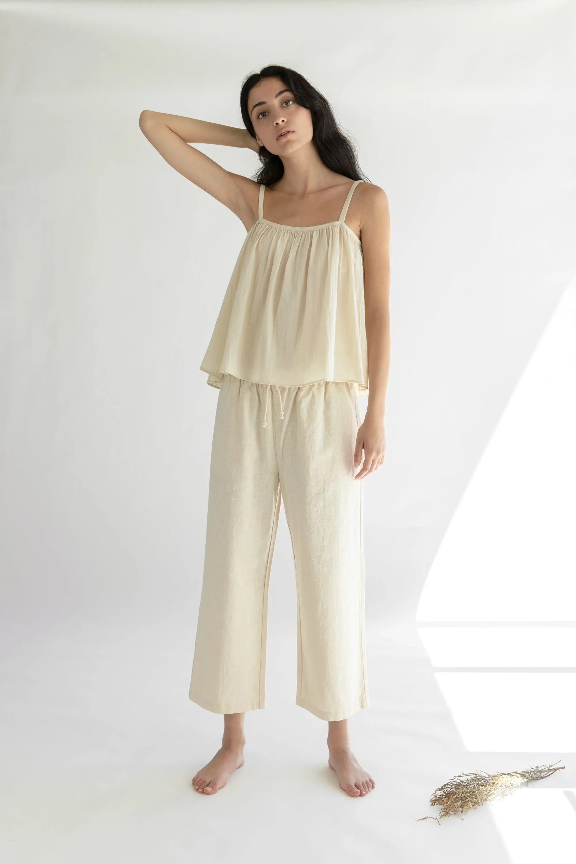 RAMIE COTTON PANT