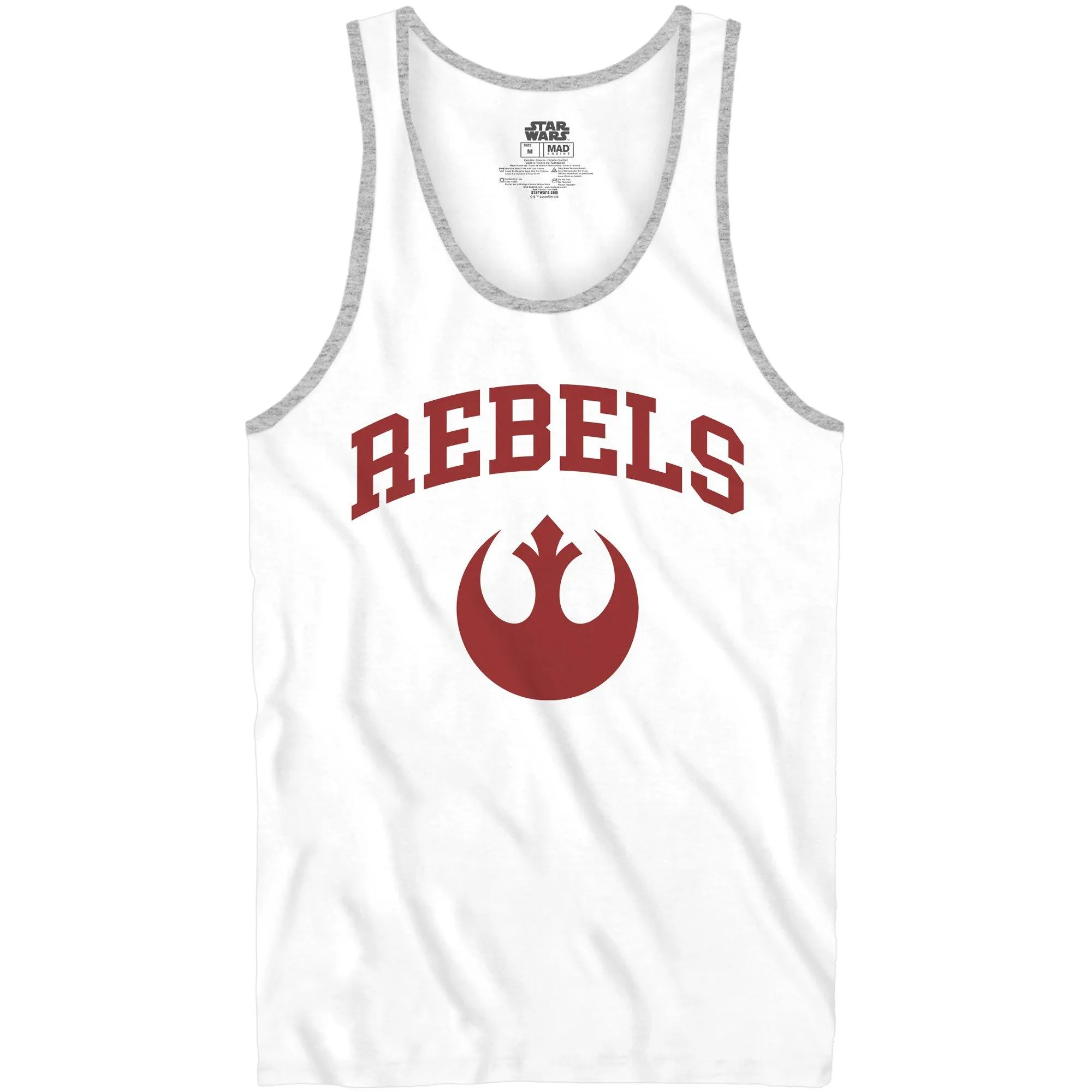 Star Wars Rebels Academy Symbol Adult Tank Top