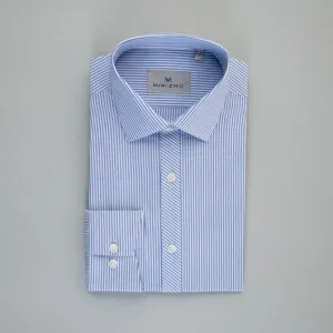 Striped Blue Cotton Shirt