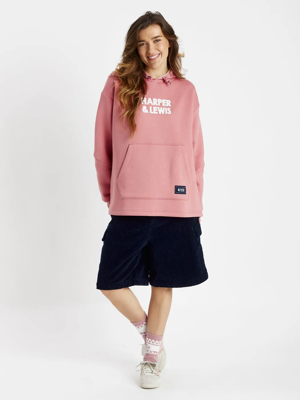 Sweet Pea Hoodie Dusty Pink