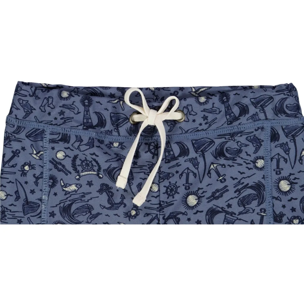 Swim Shorts Ulrik - flintstone sealife