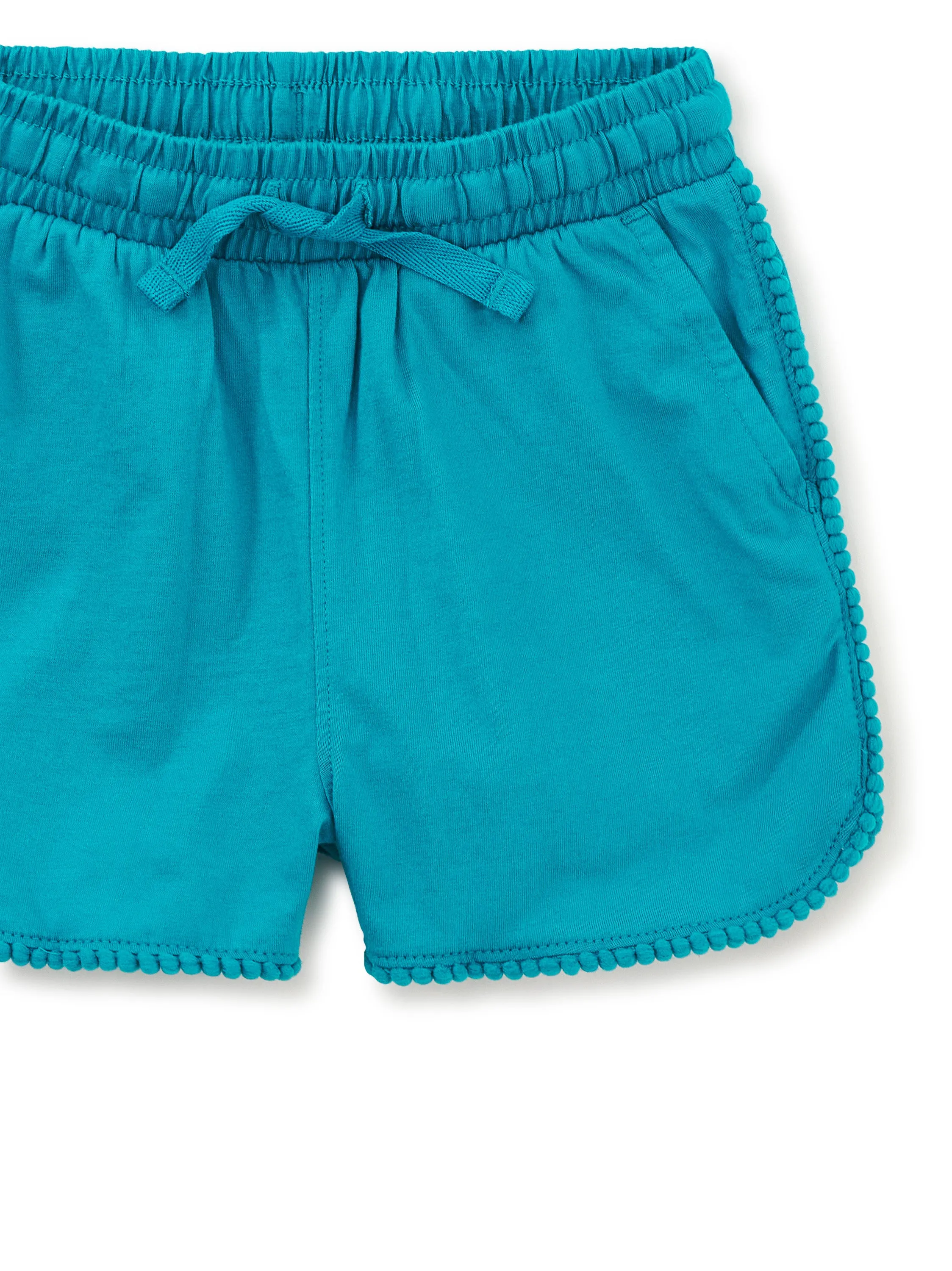 Tea Pom Pom Gym Shorts