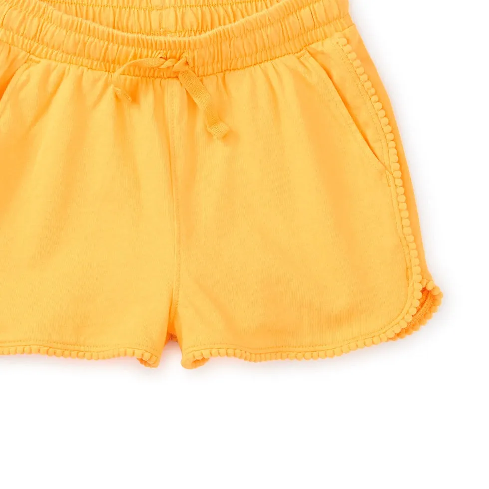 Tea Pom Pom Gym Shorts